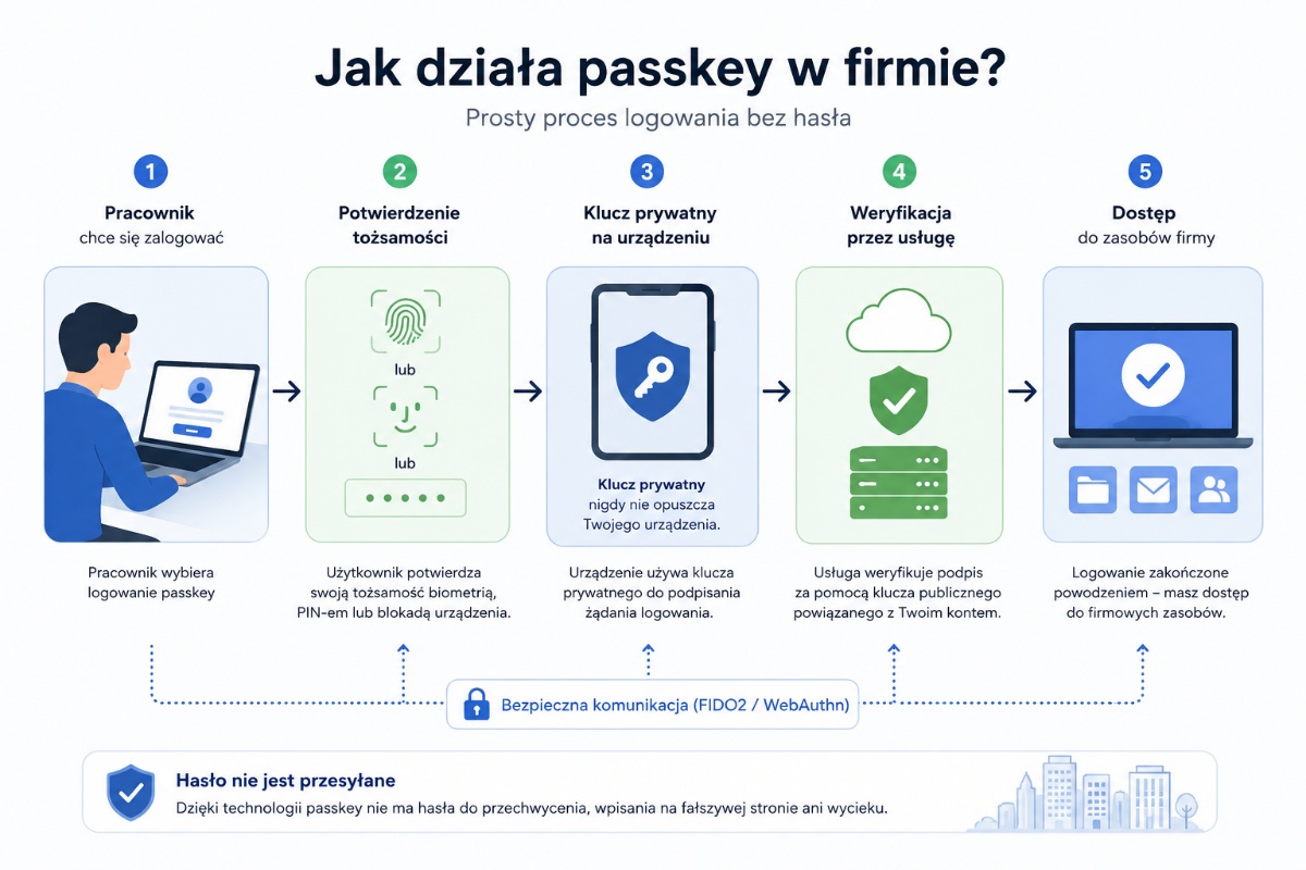 jak działa passkey