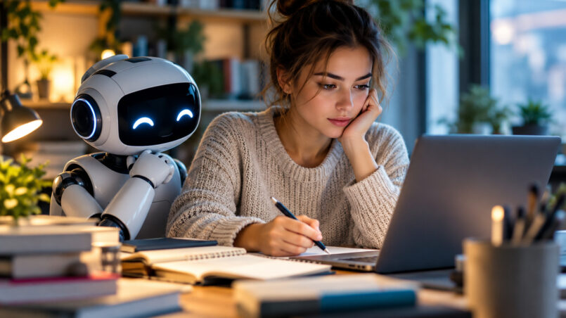 Skupiona praca z przyjaznym robotem